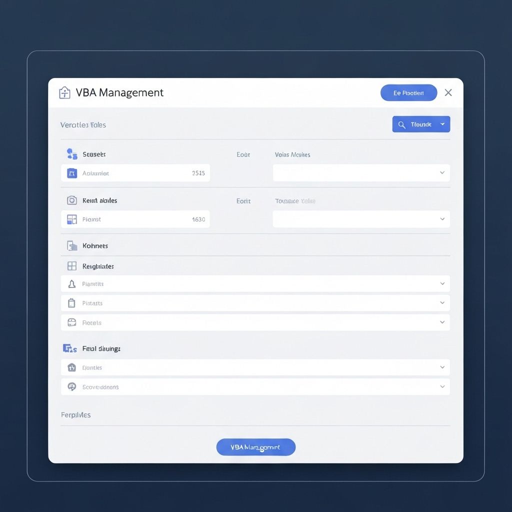 Modern VBA Management